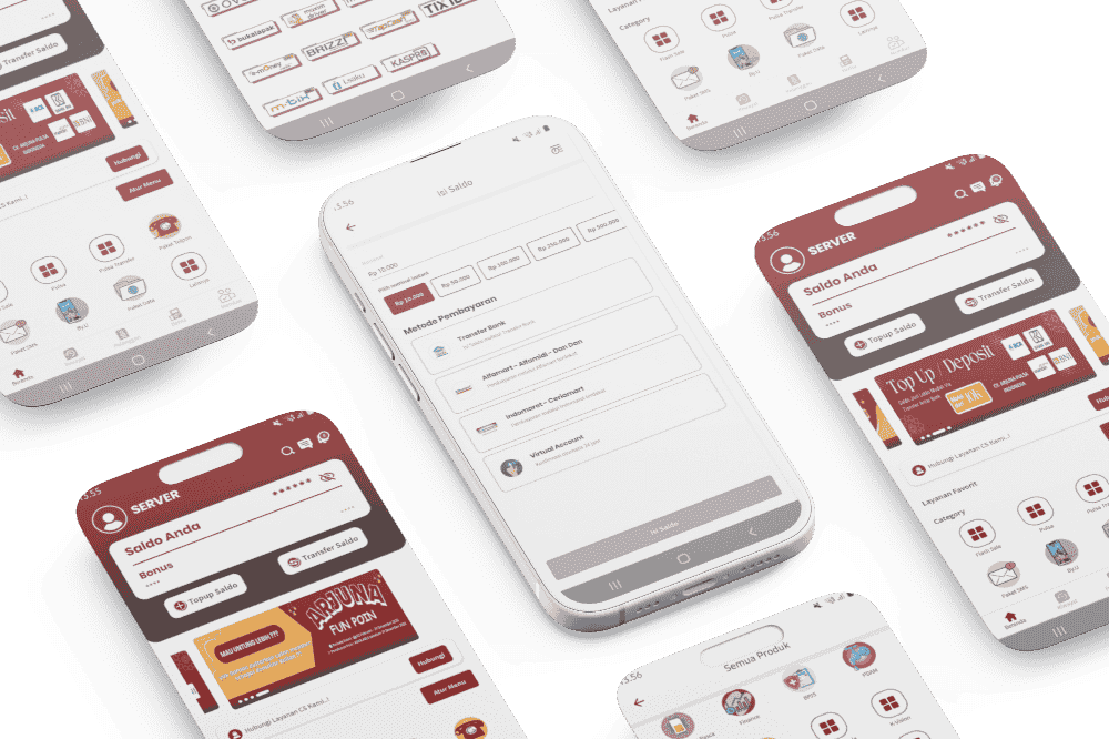 Aplikasi Arjuna Pulsa Indonesia